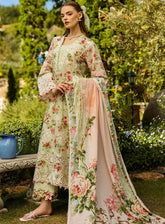 Elaf Embroidered Chikankari Lawn Suits Unstitched 3 Piece - EF25CL ELK-04A DEAR PARADISE